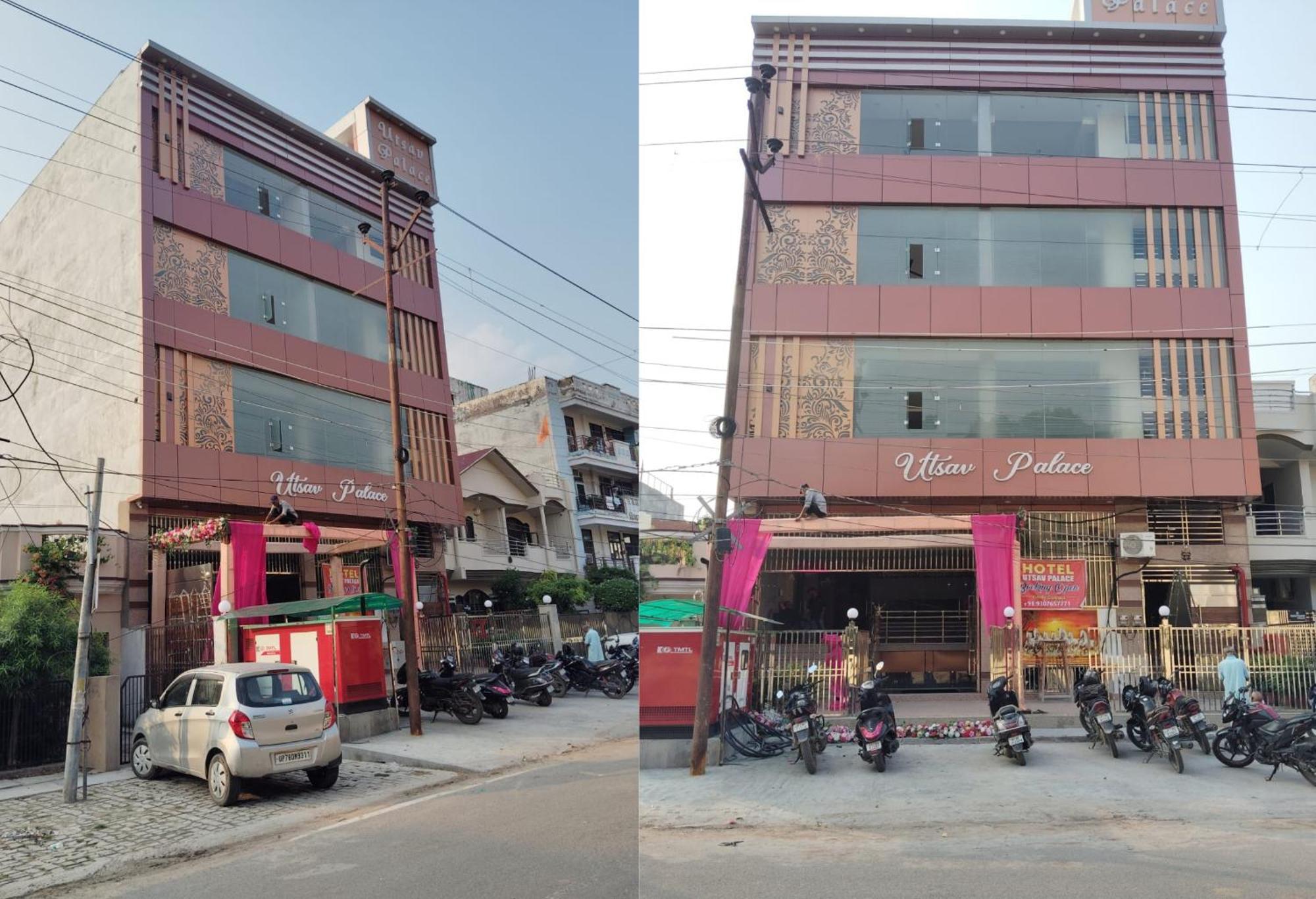 Hotel Utsav Palace Kanpur Exterior foto